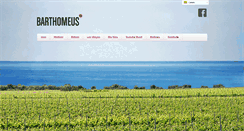 Desktop Screenshot of barthomeus.com